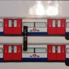 Tube Train Sticker Vinyl. Jubilee LIne